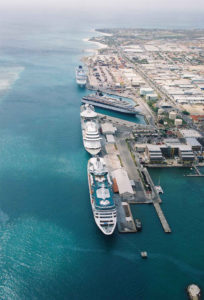 Port city Aruba